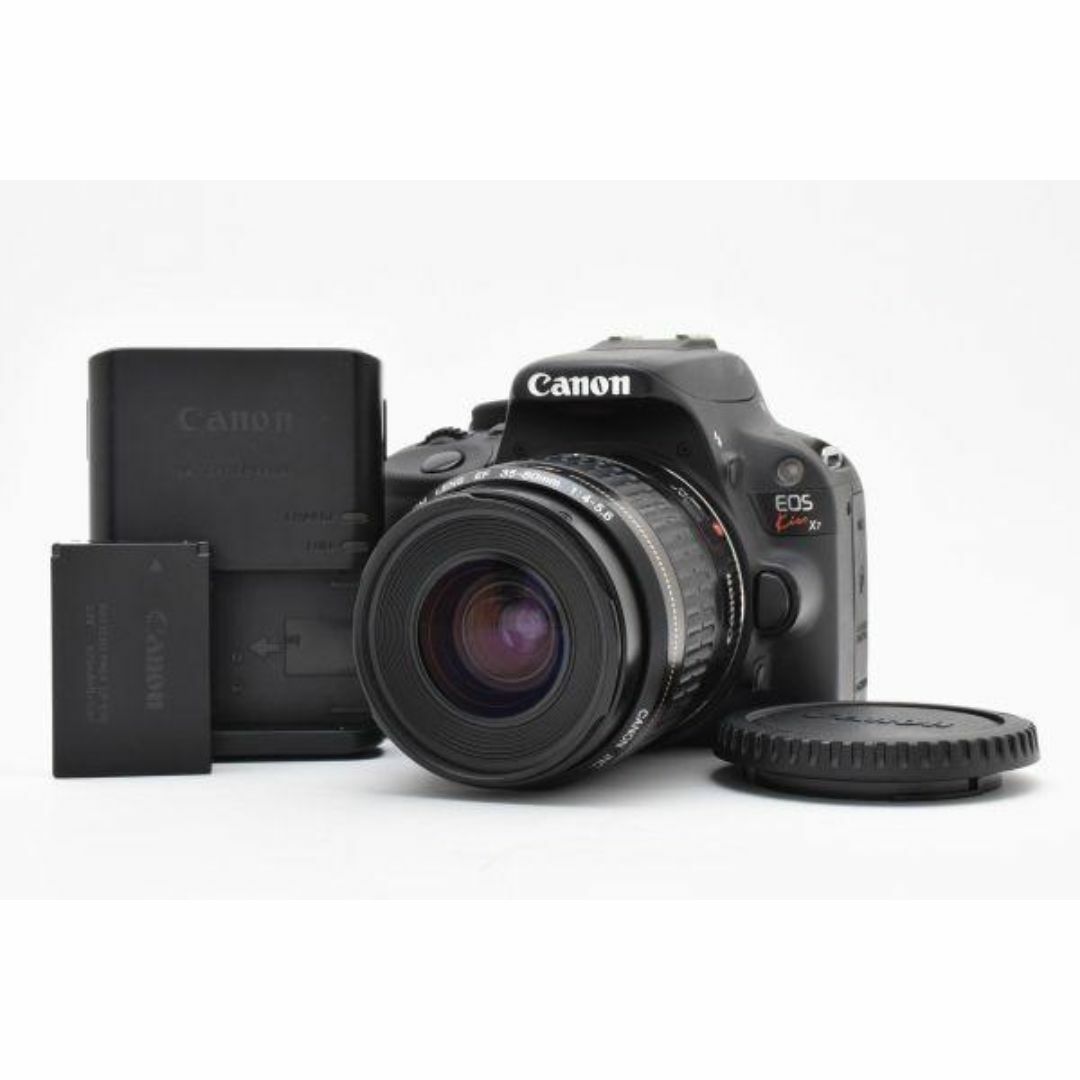 超美品ですが訳あり 【Canon EOS Kiss X7i ダブルレンズセット】 CANON