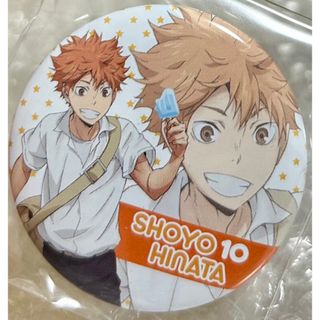 最終値下げ】ハイキュー!! 日向翔陽 和紙風缶バッジ 日向翔陽 65mm缶