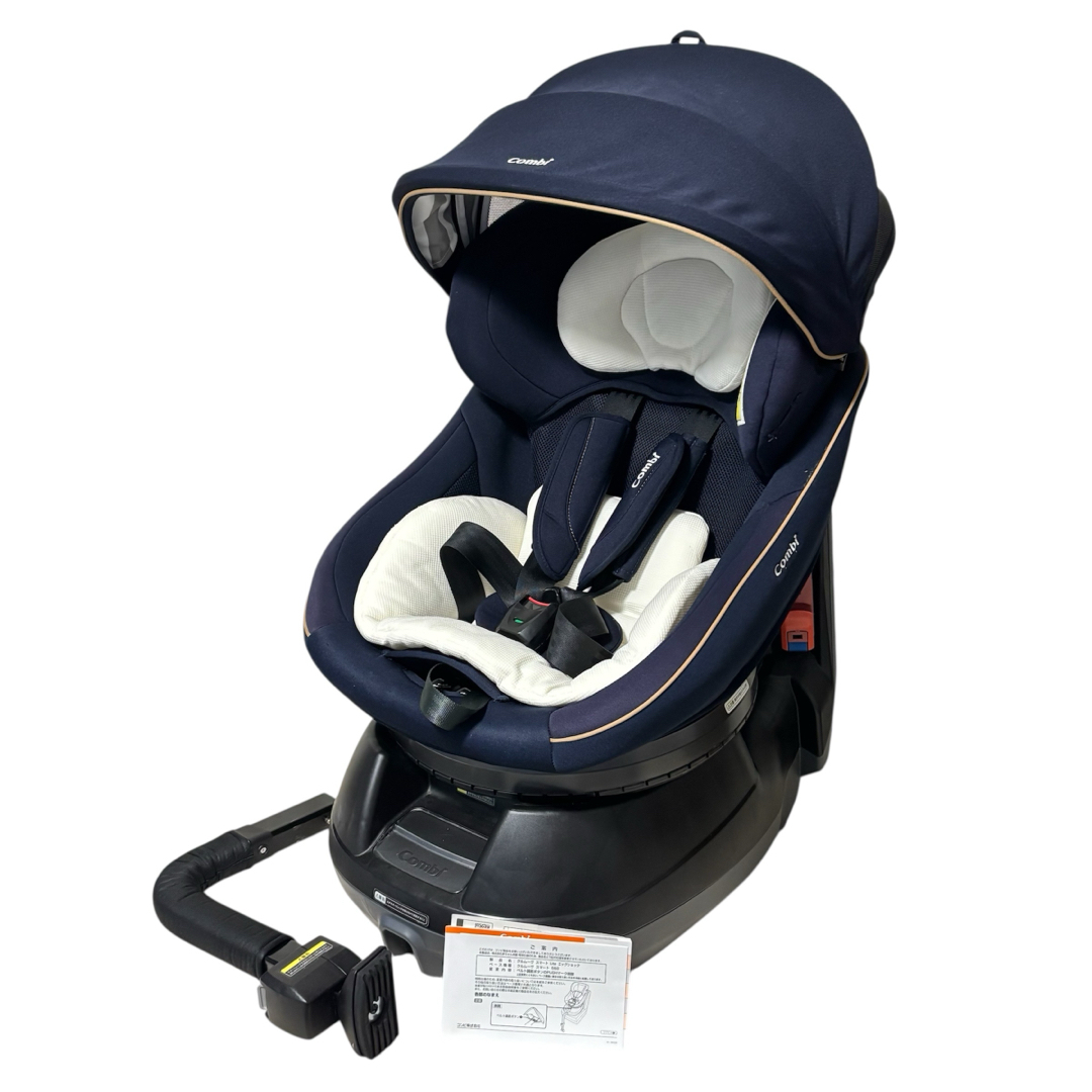 Combi 車用チャイルドシート ネイビー コンビ combi クルムーヴ