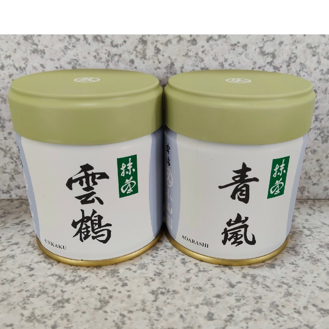宇治抹茶・雲鶴 40g 宇治 丸久小山園 抹茶 雲鶴 40g 4缶 セット