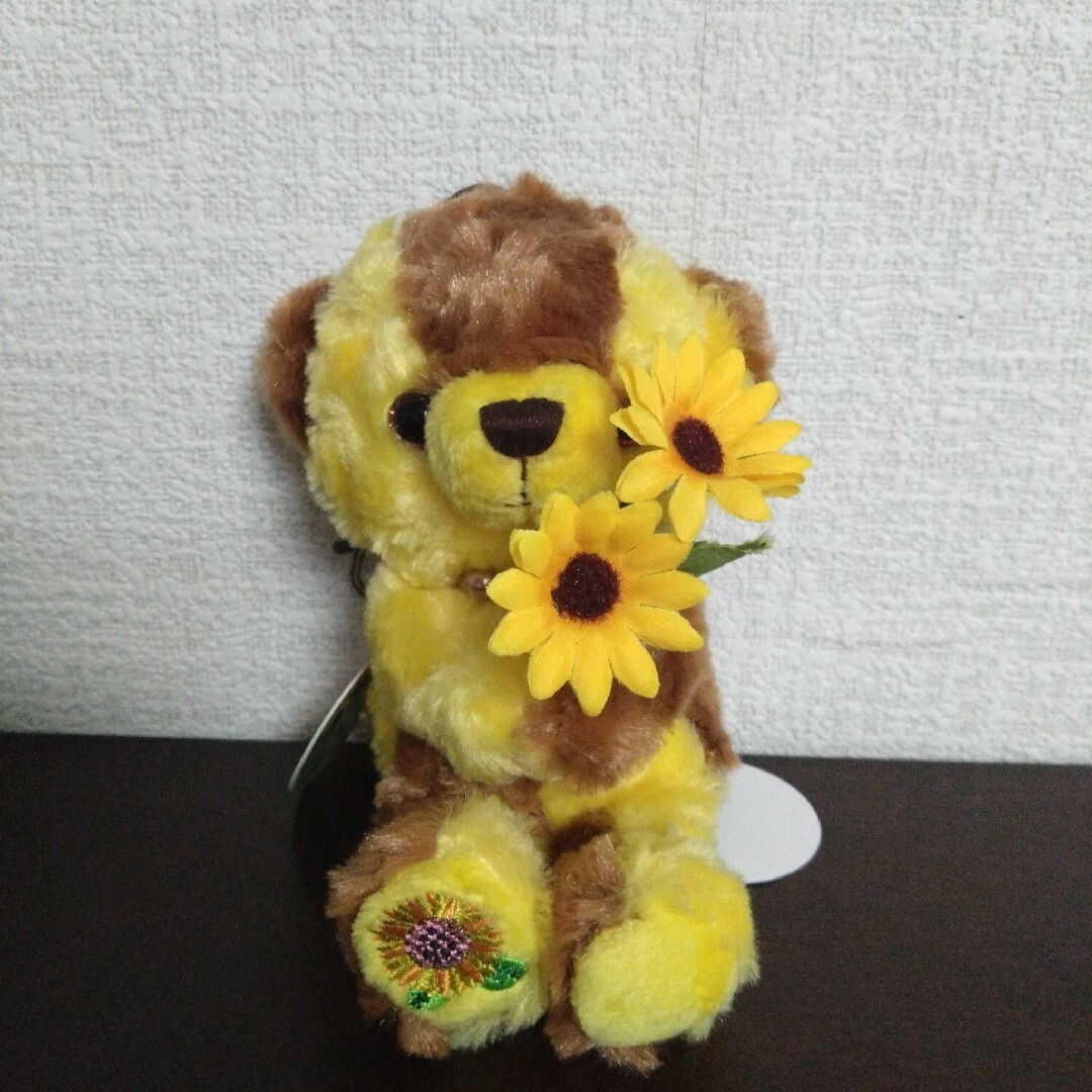 フラワーベア テディベア ぬいぐるみ 花 モチーフ