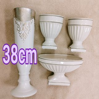 ロイヤルデルフト 破格！オランダのビンテージ超大型花瓶で細かく描き