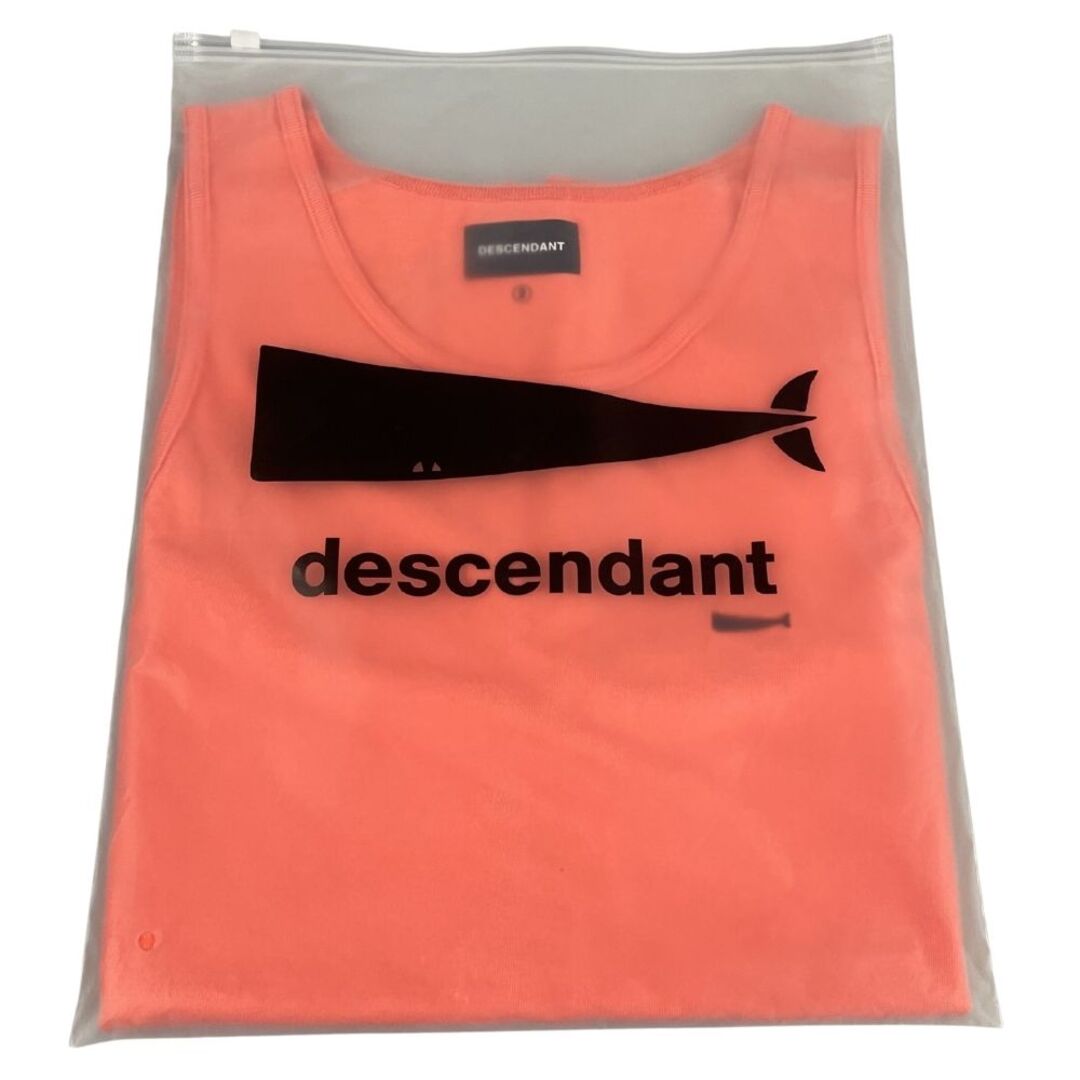 DESCENDANT ディセンダント CACHALOT ORGANIC COTTON TANK TOP タンク