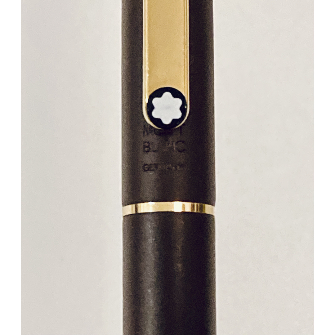 ドイツ製◇モンブラン 高級ボールペン Sライン MONTBLANC 1980s茶