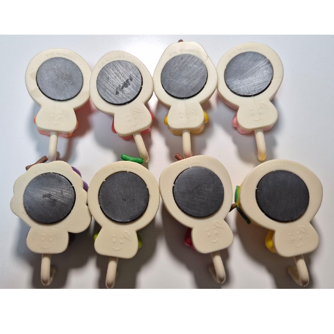 ハローキティ なっちゃん フルーツコレクション マグネットフック8個セット