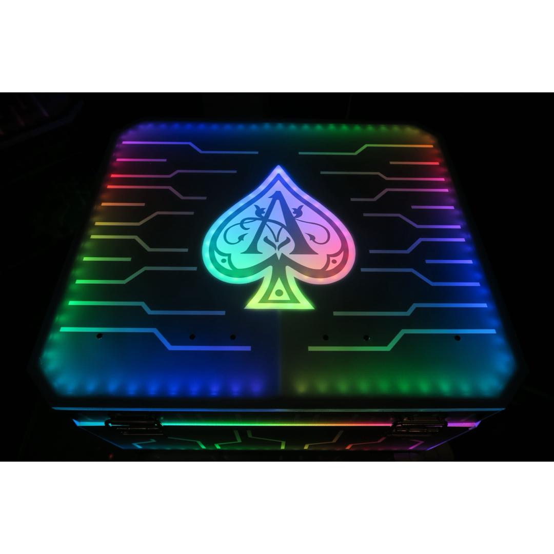 アルマンド ブリニャック LED アタッシュケース MHD シャンパン 信号機