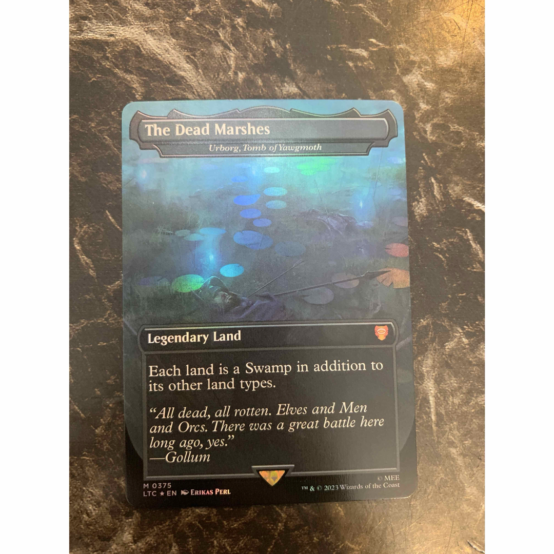 MTG 指輪物語 死者の沼地 ヨーグモスの墳墓 アーボーグ 英語 ff foil