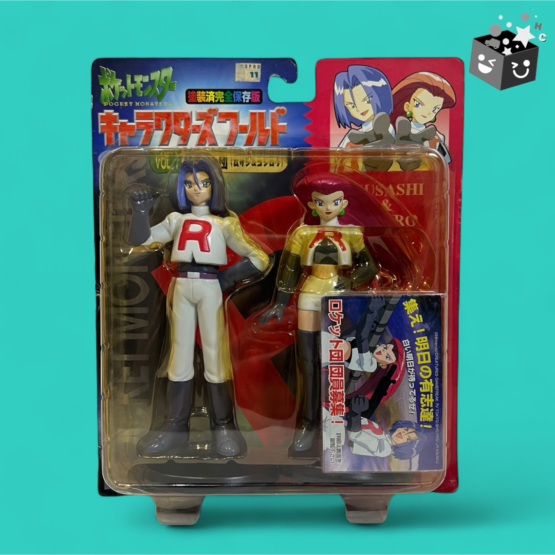 ポケモン モンコレ キャラクターズワールド vol.1 ロケット団 カード付