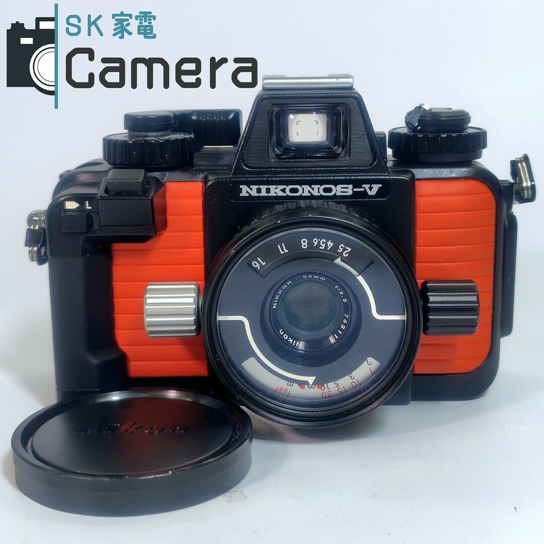 Nikon NIKONOS V + NIKKOR 35mm F2.5 ニコノス 水中カメラ オレンジ