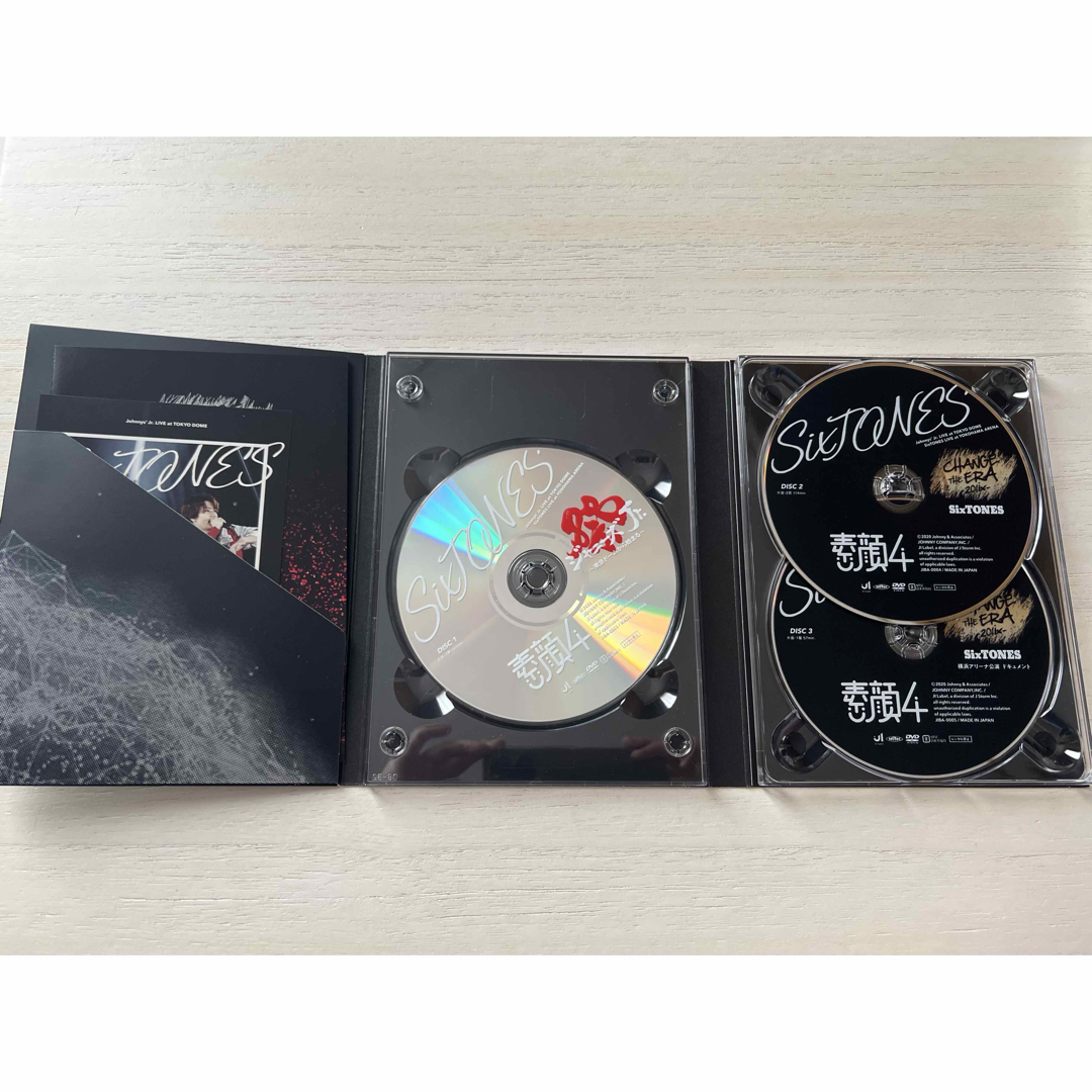 素顔4 SixTONES盤 素顔4 SixTONES盤公式写真付き 正規品 素顔4 SixTONES