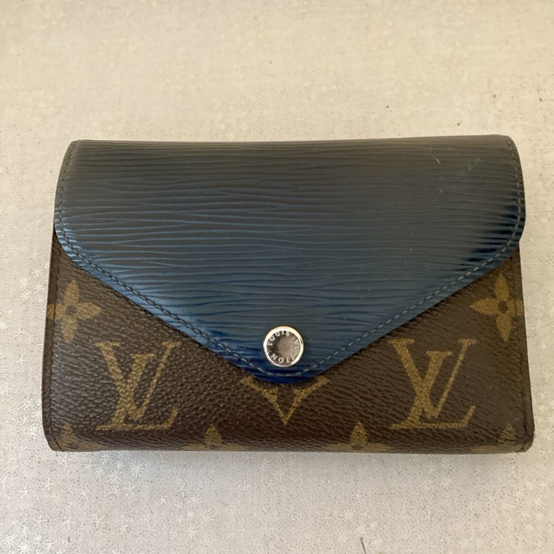 ルイヴィトン財布「ポルトフォイユ・マリールーコンパクト」極美 【極