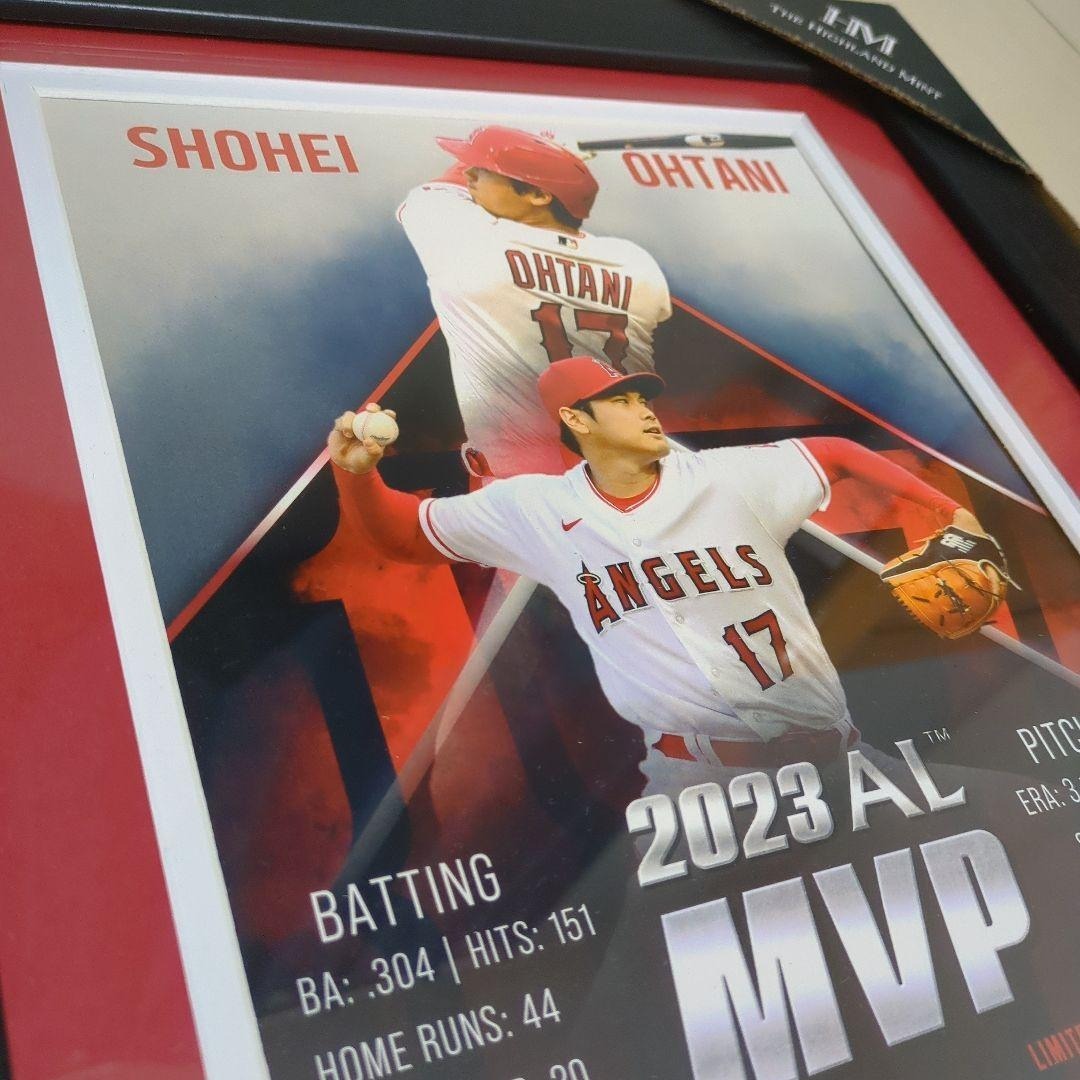 大谷翔平 限定品 2023 AL MVP 記念フレーム 1279/5000 WBC 優勝 大谷