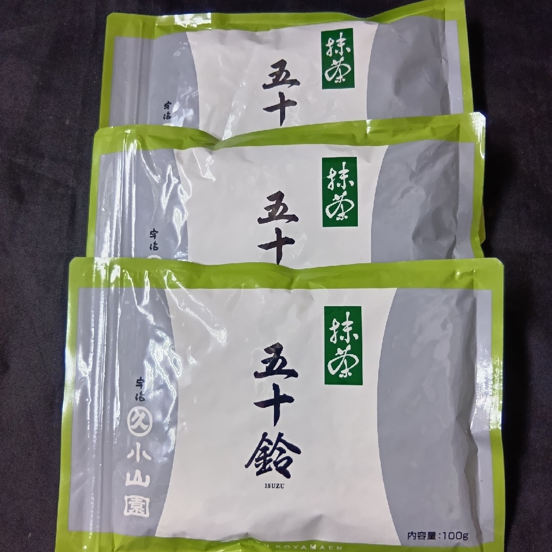 抹茶 丸久小山園 五十鈴 100g袋 3袋 丸久小山園 五十鈴100g袋入 楽天