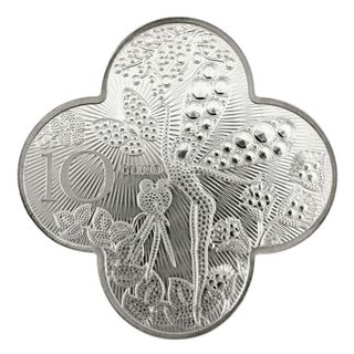 Van Cleef & Arpels - Van Cleef & Arpels 110周年記念 10ユーロ銀貨の