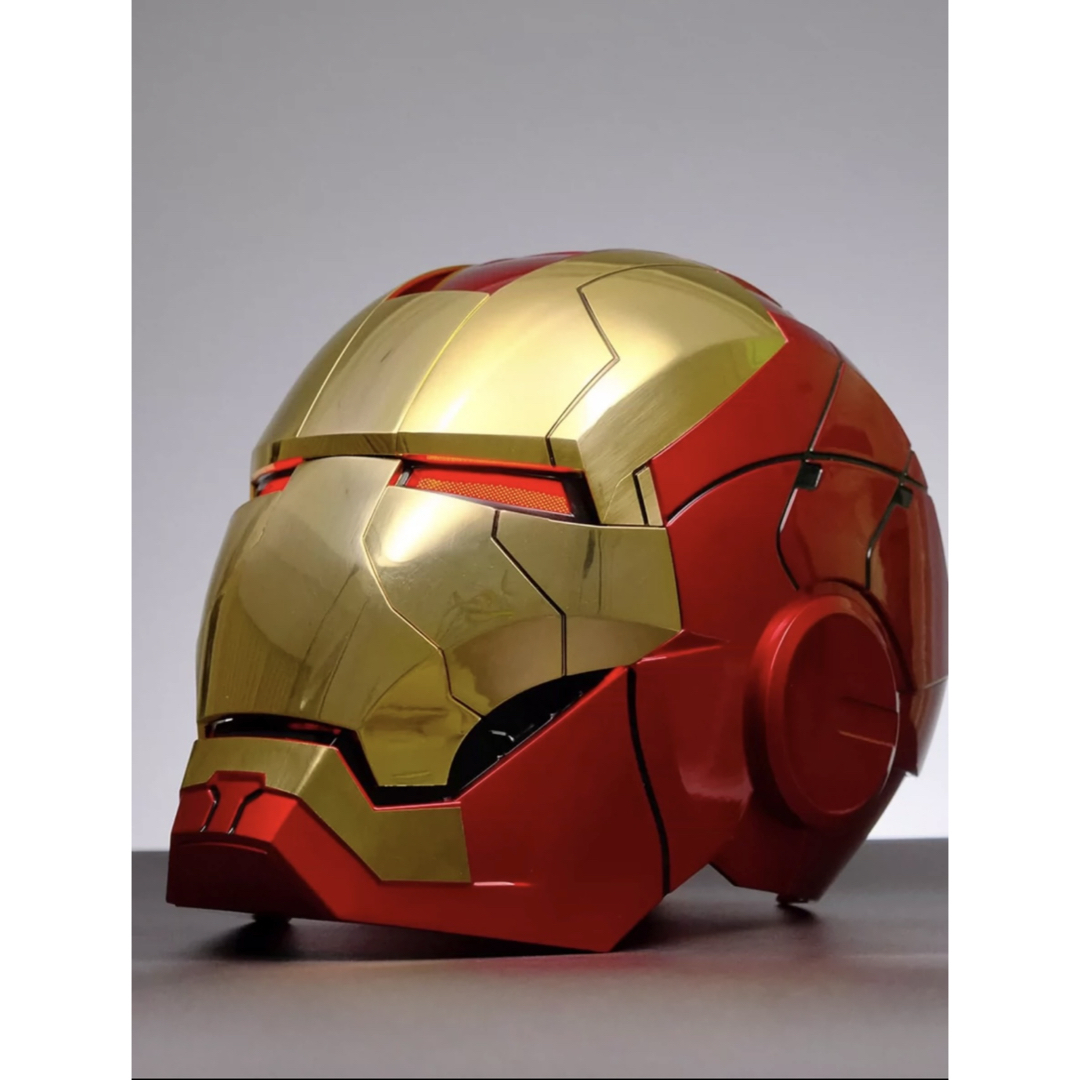 AUTOKING 1/1 アイアンマン マーク5 MK5 ヘルメット マスク 金