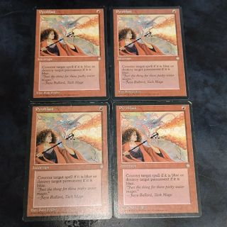 MtG 紅蓮破 ICE英 サインド 4枚 紅蓮破/Pyroblast 氷封/Ice Out セット