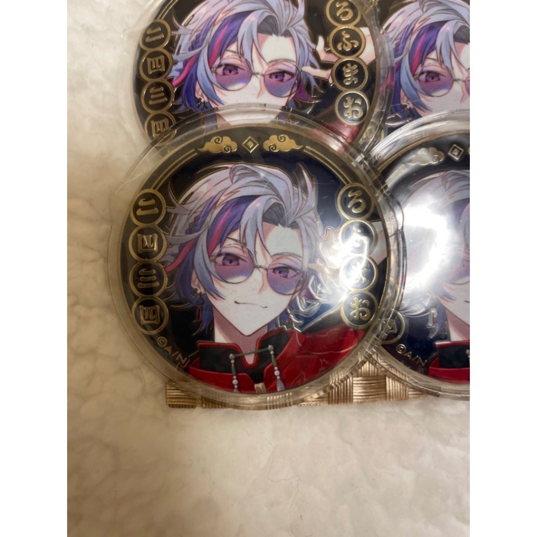 不破湊 四神モチーフメタル缶バッジ×42個 にじさんじ ろふまお ROF-MAO