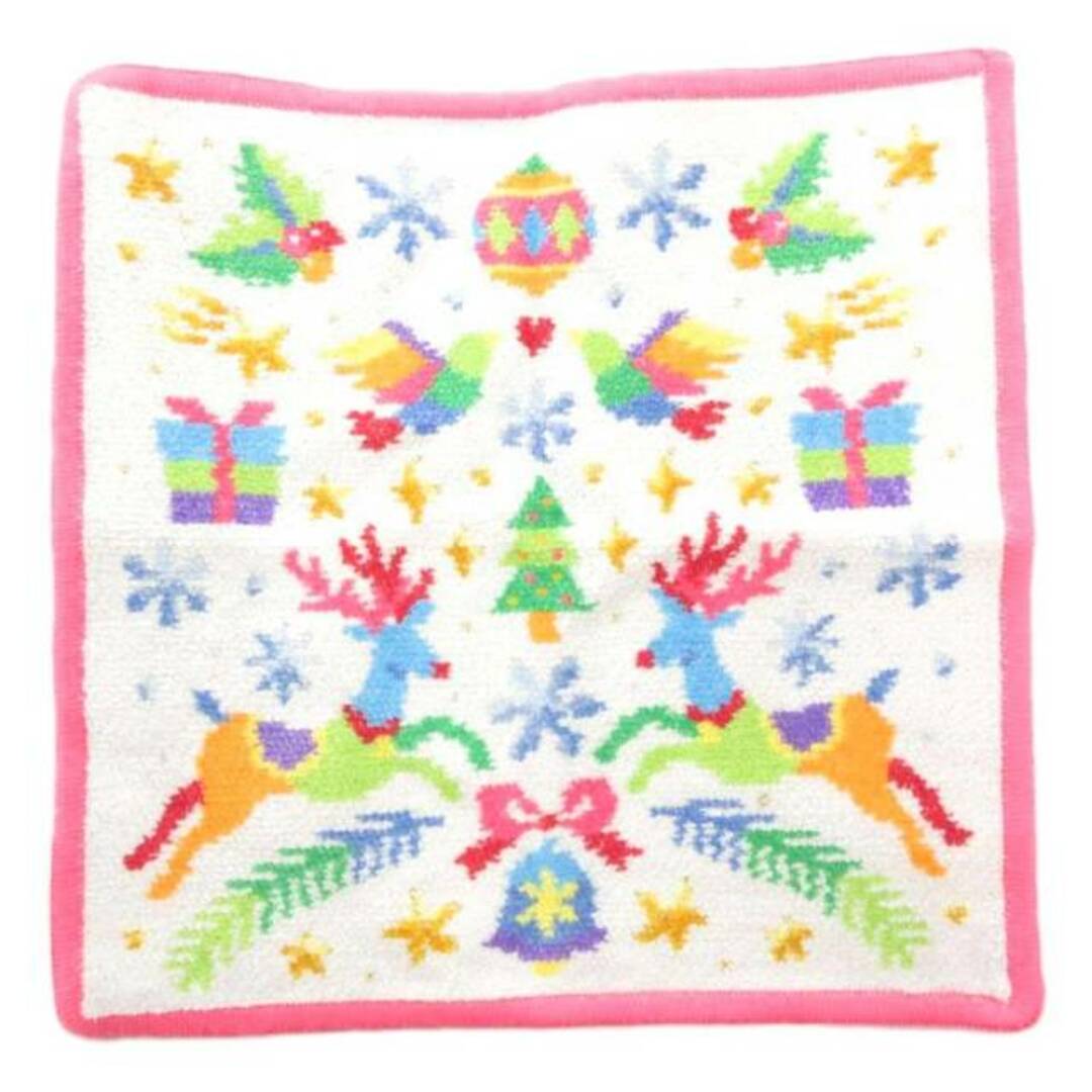 フェイラー FEILER 美品 トゥインクルウィンター ハンカチ ハンドタオル