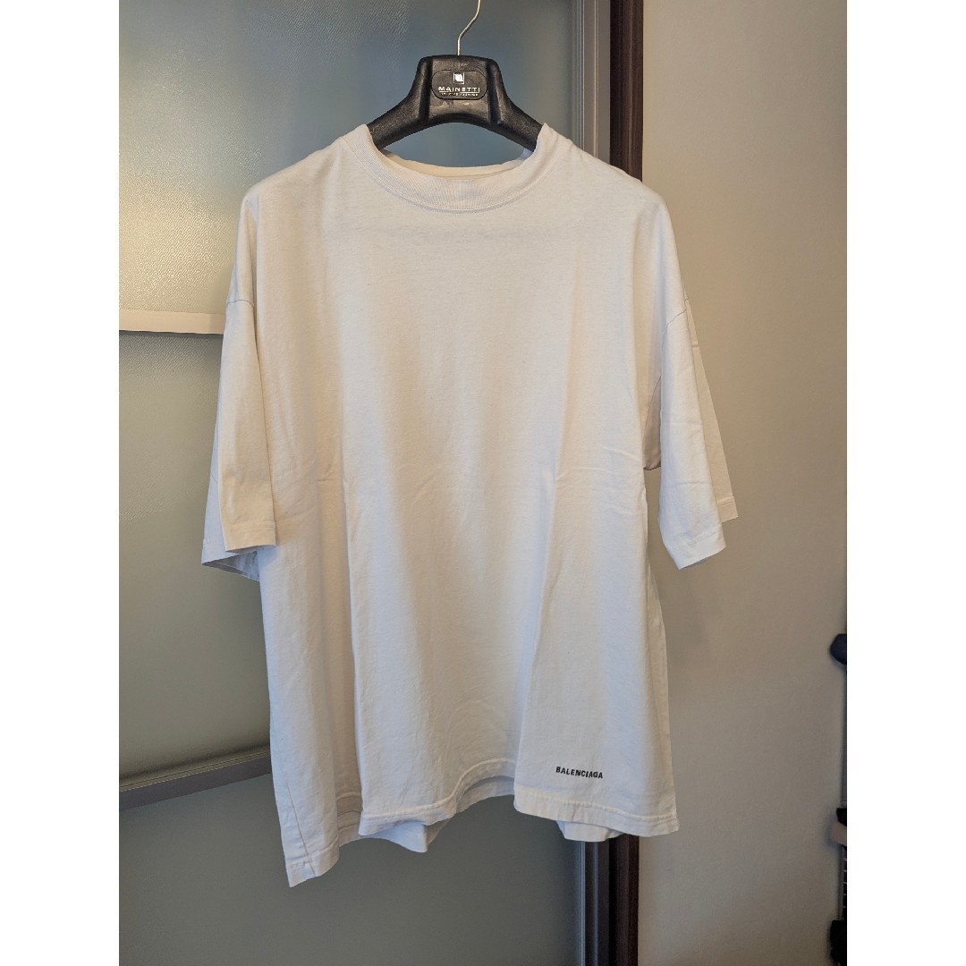 BALENCIAGA ロゴ刺繍 オーバーサイズTシャツ