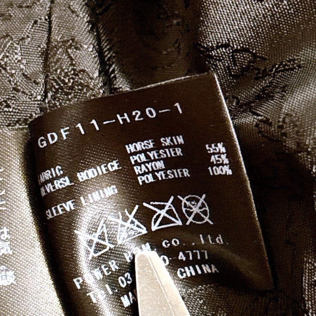 00s y2k FUGA single rider leather jacket｜FUGA riders leather