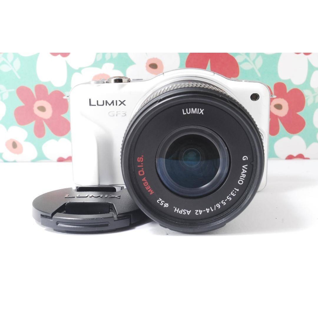 ❤コンパクト使いやすい❤LUMIX DMC-GF3❤スマホに転送お散歩カメラ