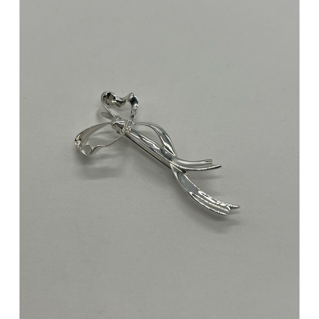 ティファニー TIFFANY リボンモチーフ ブローチ SV925 ヴィンテージ