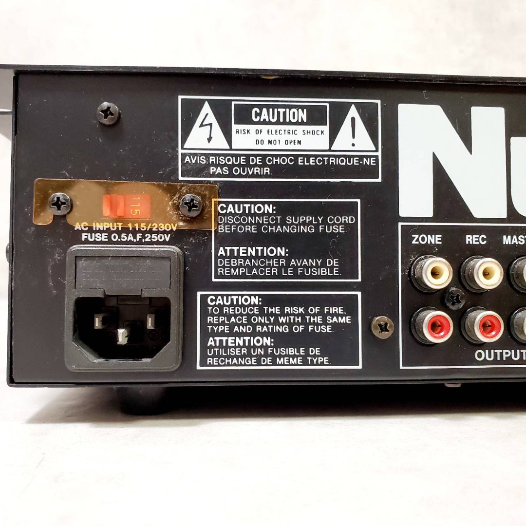 現状品・通電確認済】Numark DM1635 高性能 4ch DJミキサー