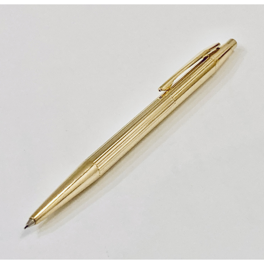 20金張り◇モンブラン高級シャープペンシル ノブレス1970sMONTBLANC