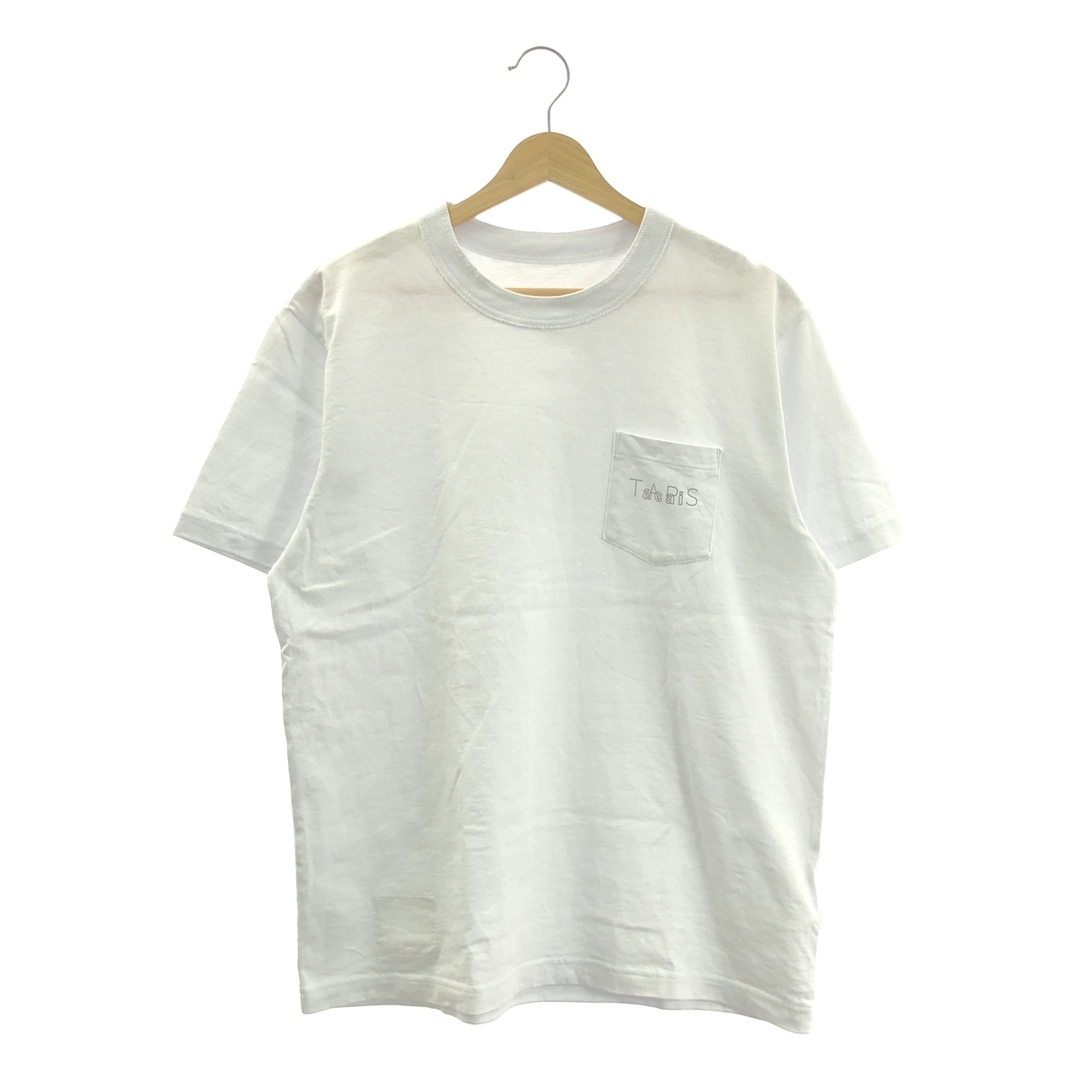 新品 sacai WTAPS Print Tシャツ トップス ホワイト ショップ トップス