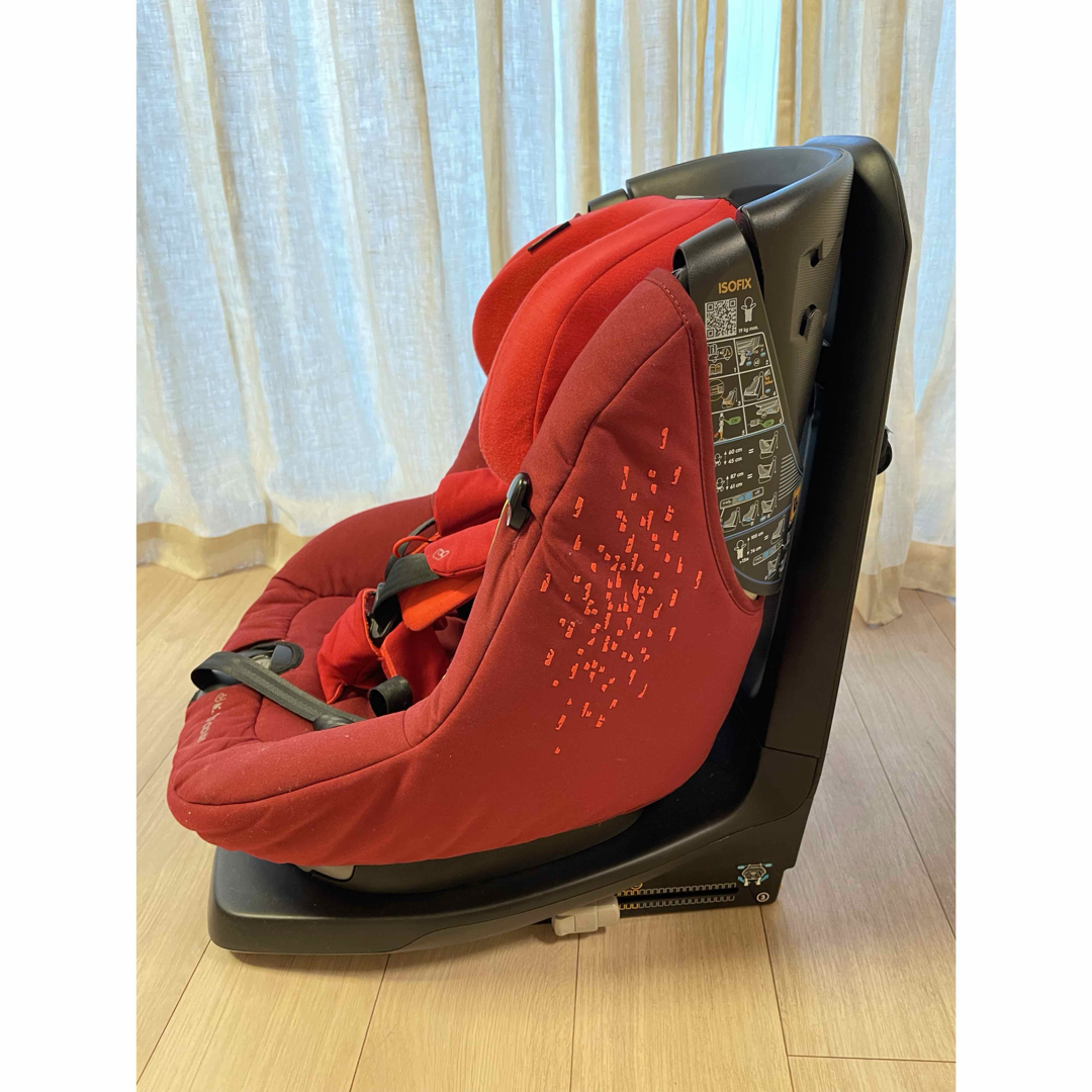 美品】MAXI-COSI AXISSFIX PLUS ノマドレッド