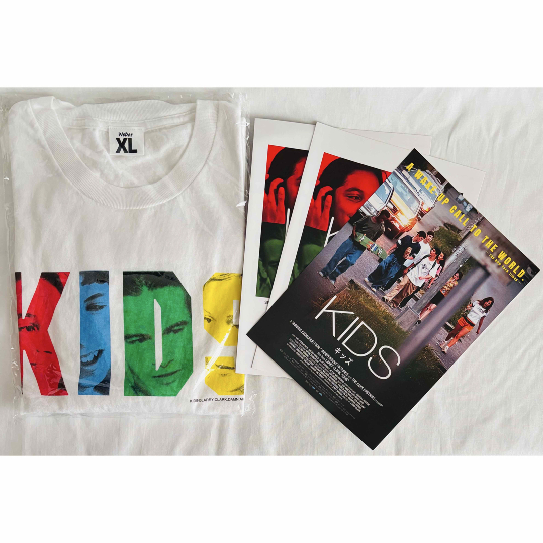 weber - 【未開封】映画KIDS × weberチラシ付Tシャツ ラリー・クラーク