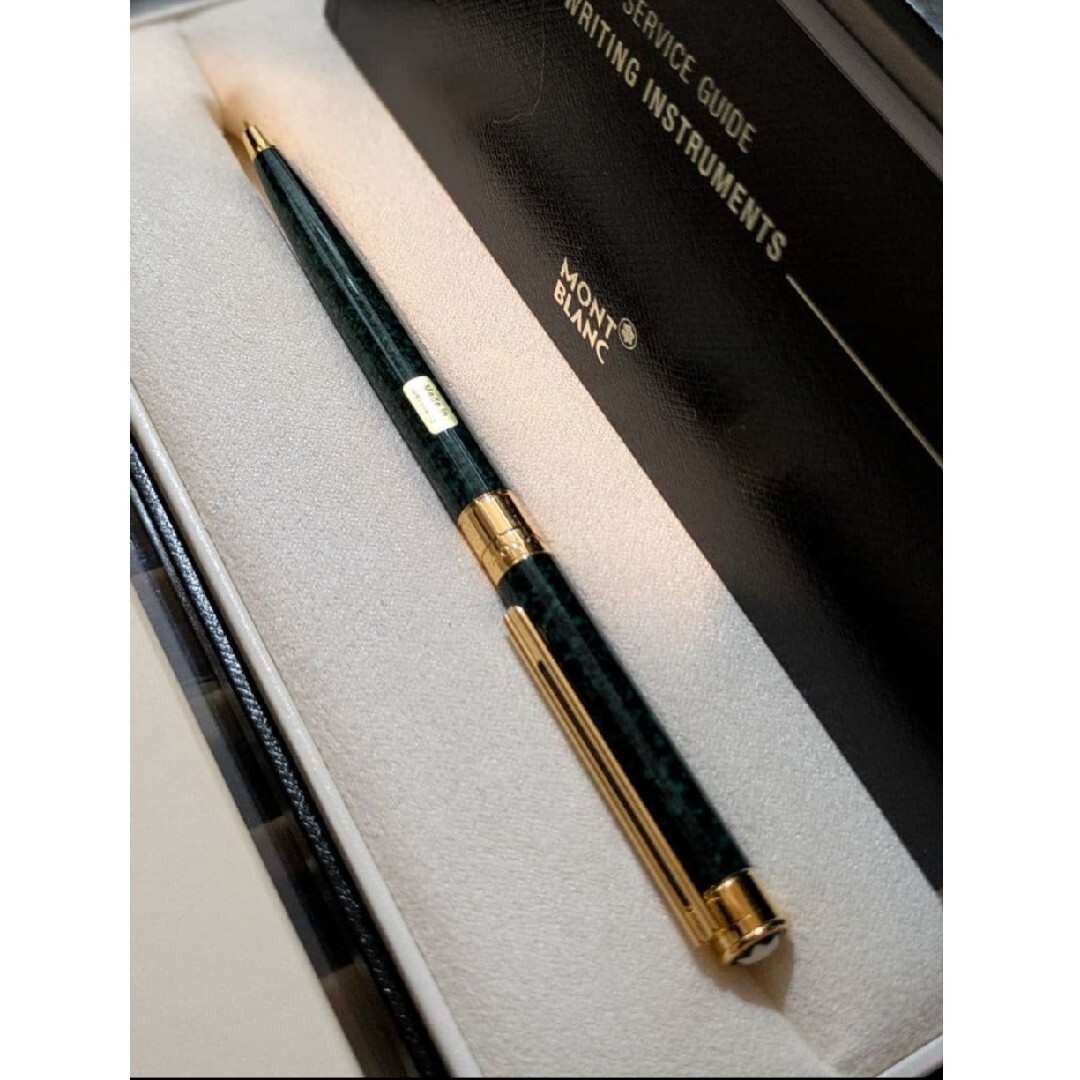 新品未使用 廃盤 MONTBLANC ノブレスオブリージュ グリーンマーブル