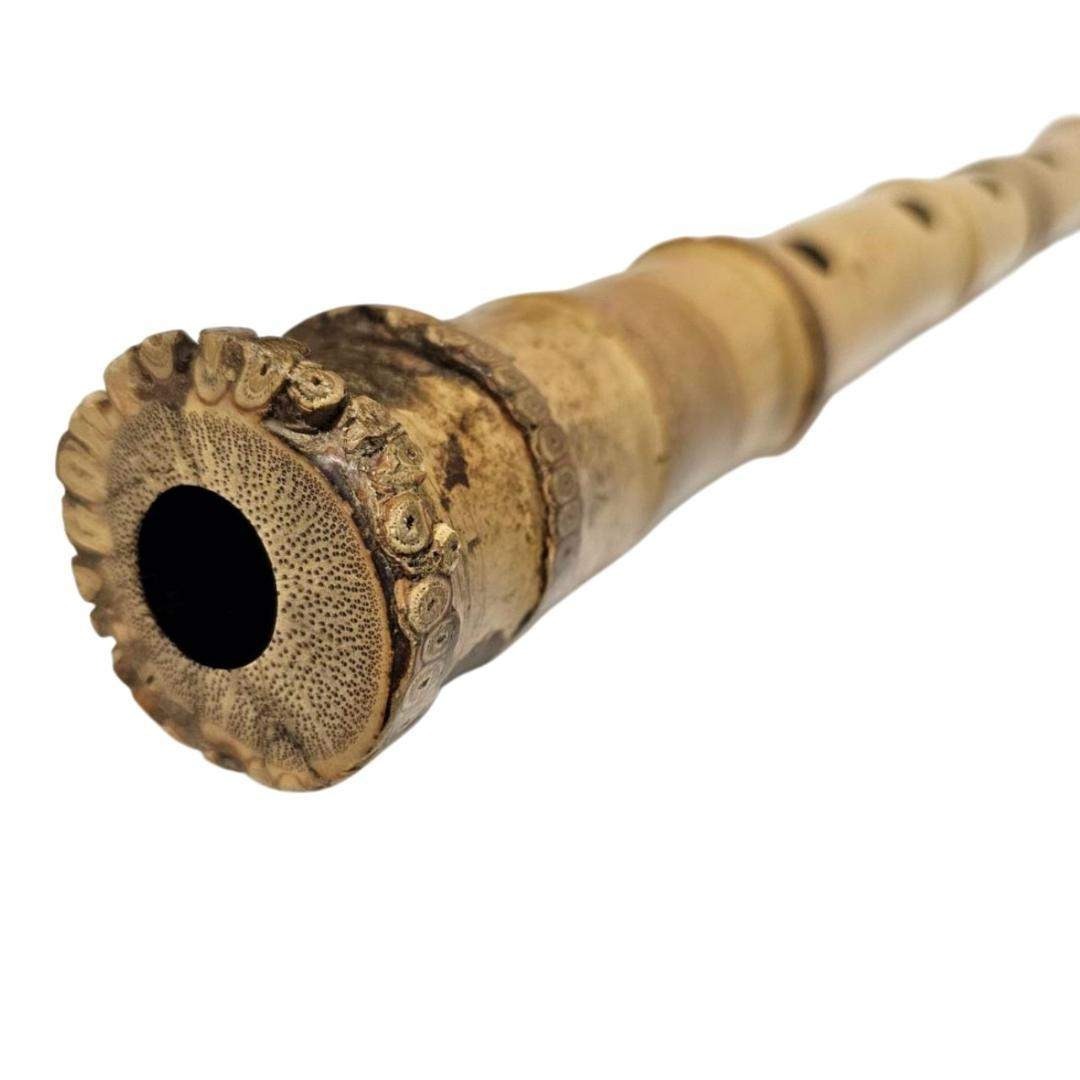 希少 尺八 琴古流 竹治 2尺1寸 5孔 銘あり 1印