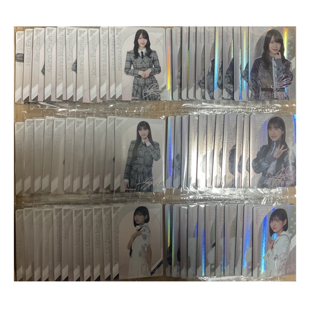 櫻坂46 全66種セット フルコンプリート ローソン ウエハースカード