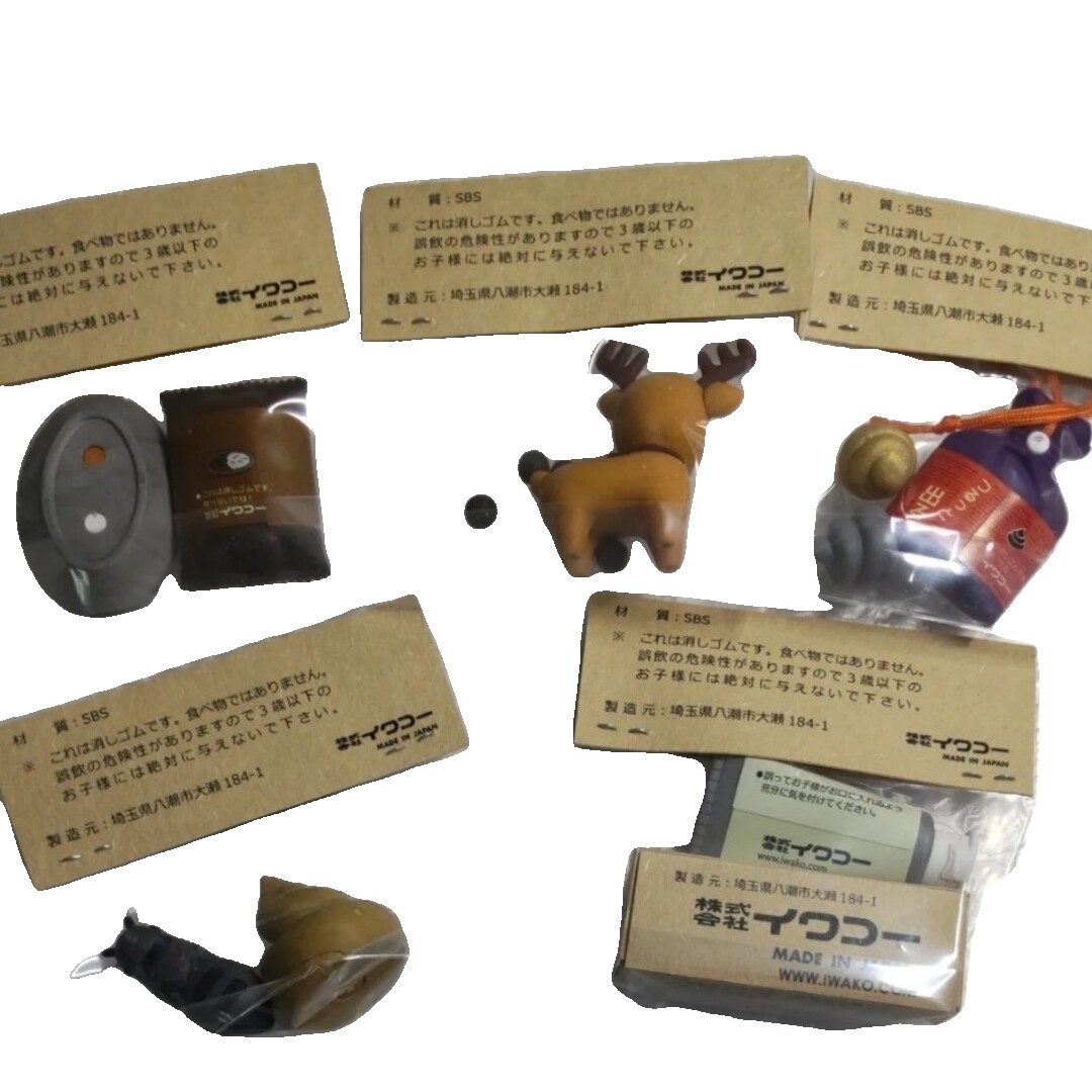 イワコー おもしろ消しゴム うんちまみれ 激レア