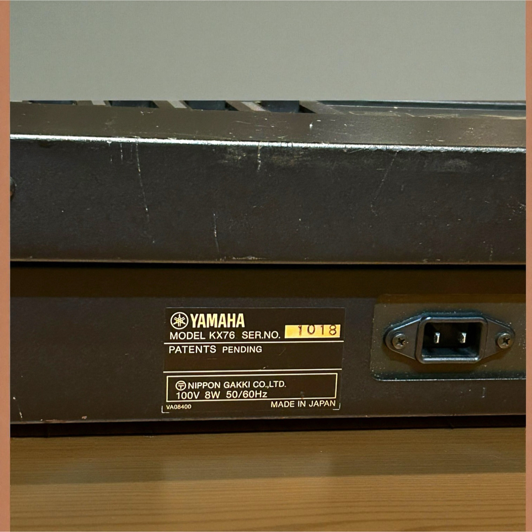 超稀少品❣️ソフトケース付き❣️YAMAHA KX76 76鍵 シンセサイザー
