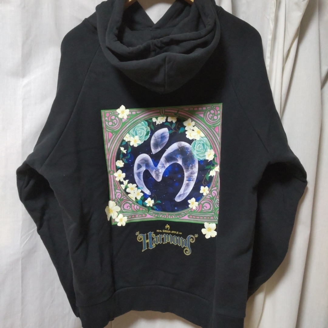 Mrs. GREEN APPLE ミセス Harmony フーディー パーカー Mrs. GREEN