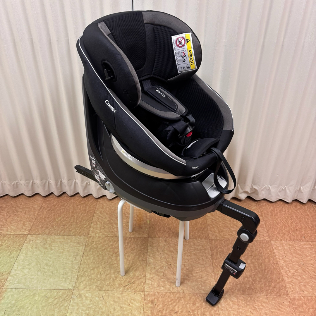 クリーニング済 ☆綺麗☆ コンビ クルムーヴ ISOFIX ブラック
