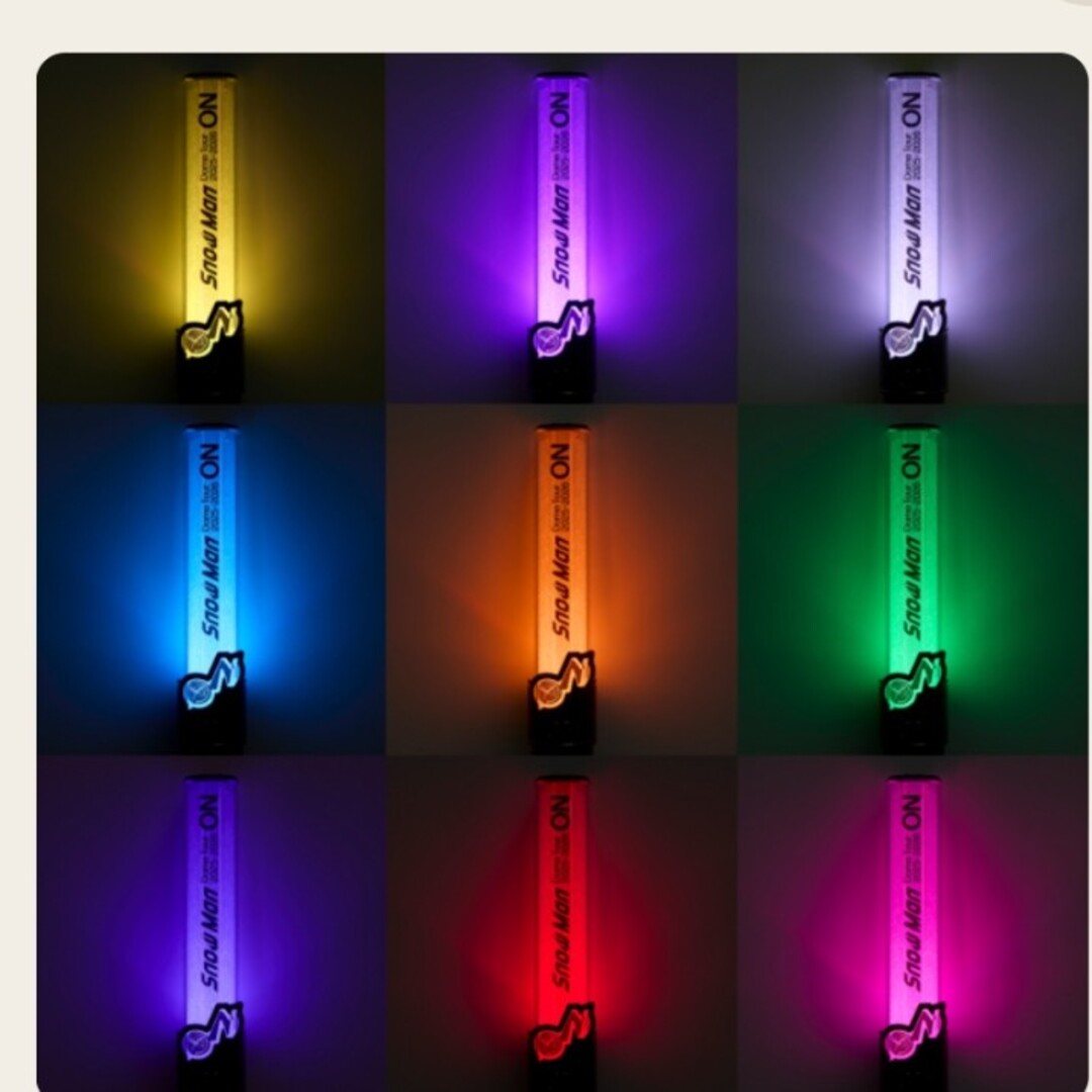 Man ドームツアー 2025-2026 ON ペンライト2本セット Snow Man Dome