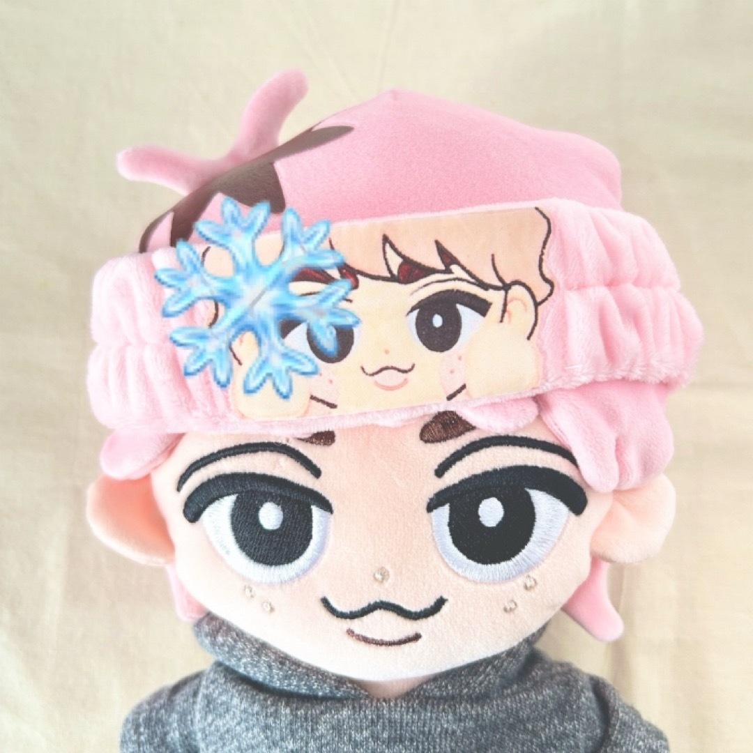 すのチルヘアバンドアレンジとRAYSグッズの紹介 スノーマンヘアバンド