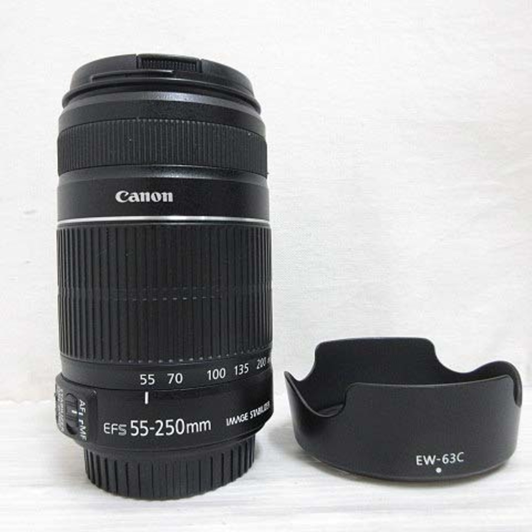 ショップ キャノン CANON 美品 ZOOM LENS EF-S 55-250mm 1:4-5.6 II 2