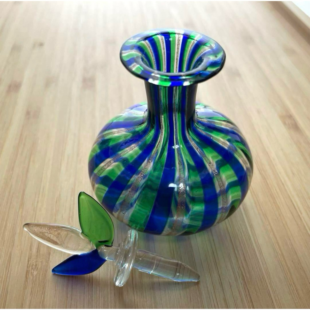 未使用☆ vintage 香水瓶 ベネチアンガラス ムラーノガラス アンティーク