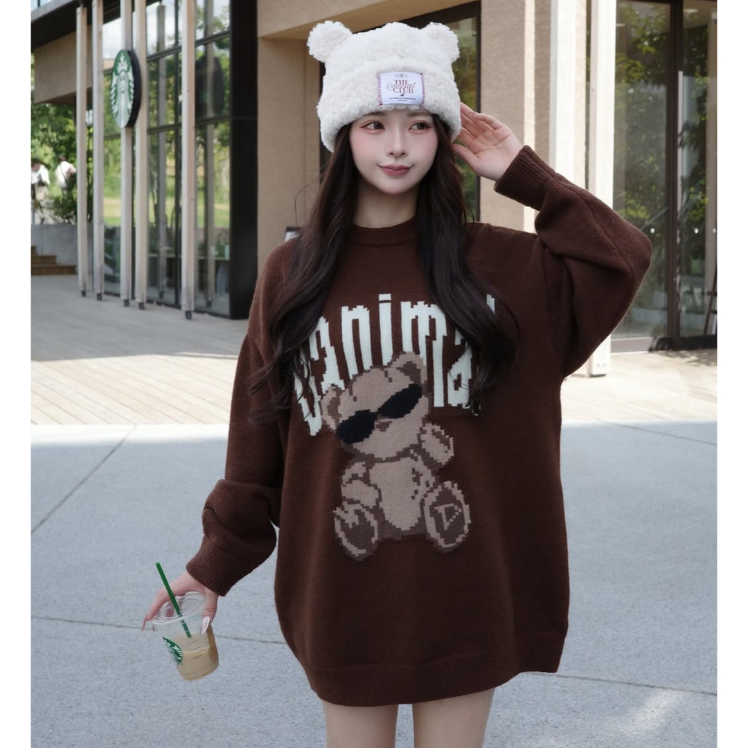 Darich - 新品未開封 ダーリッチ テディベアハット アイボリー フリー