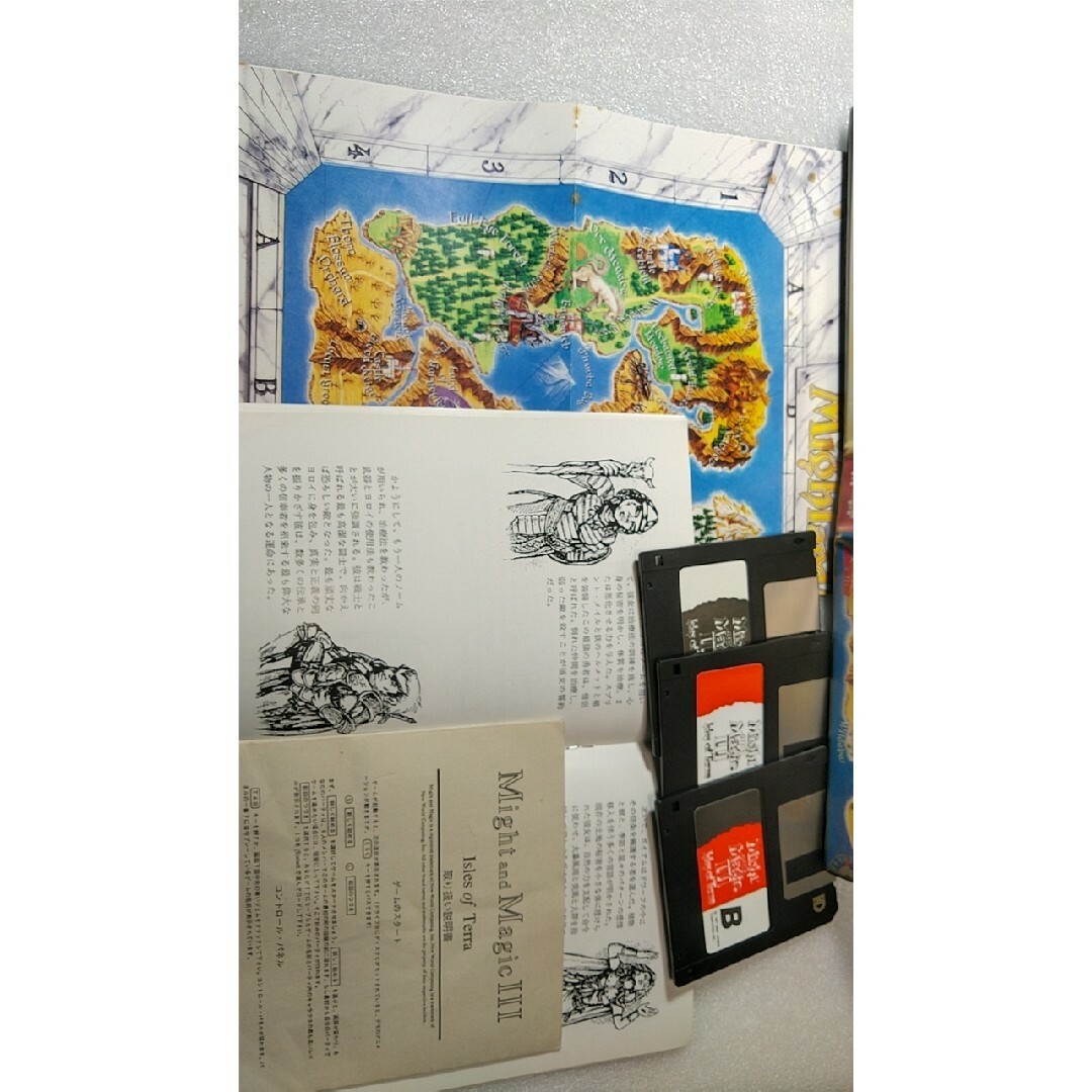 □絶版ゲーム□ PC-9801 マイトアンドマジックⅢ 入手困難貴重レアRPG