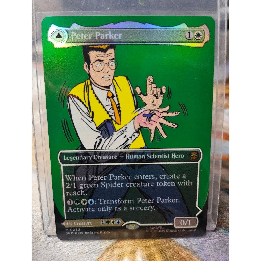 マジック：ザ・ギャザリング - MTG ピーターパーカー 英語版 FOIL の