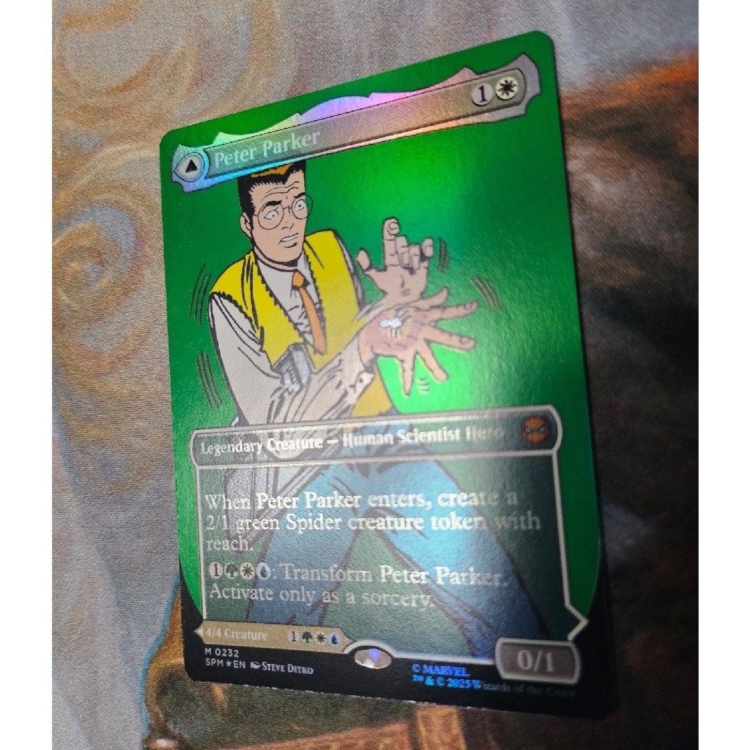 マジック：ザ・ギャザリング - MTG ピーターパーカー 英語版 FOIL の