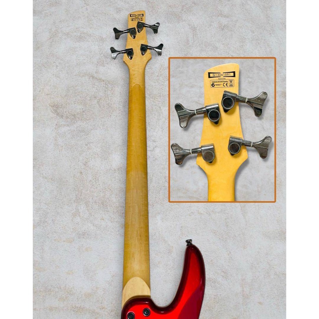 美品 Ibanez アイバニーズ GIO GSR320 エレキベース レッド Ibanez