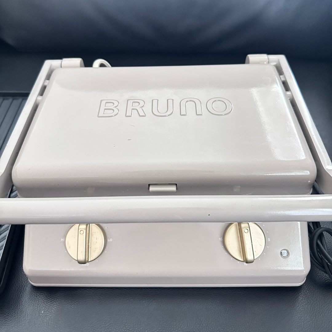 BRUNO ブルーノ グリルサンド ホットサンド メーカー ダブル グレージュ
