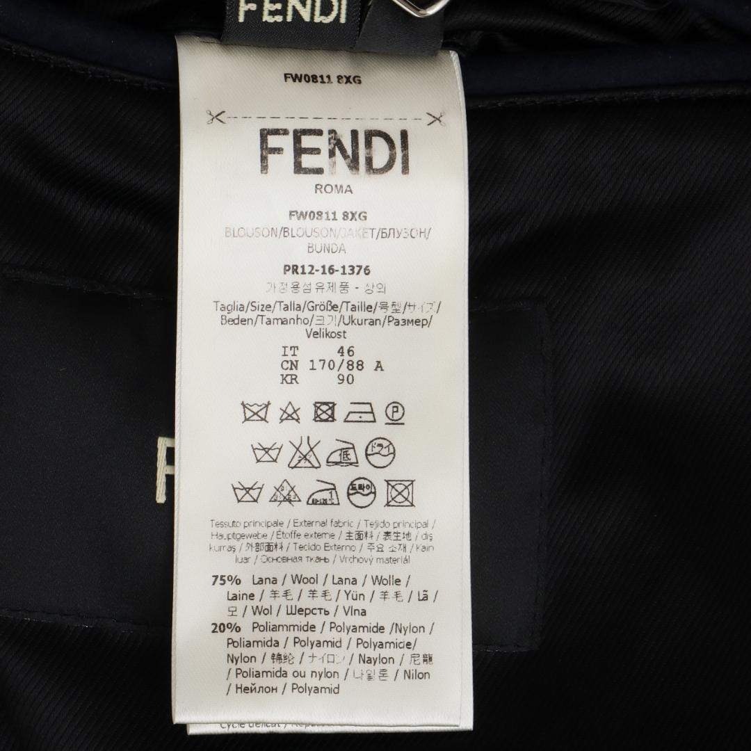 FENDI - フェンディ 16AW 国内正規品 ニット切替 カシミヤ混ウール