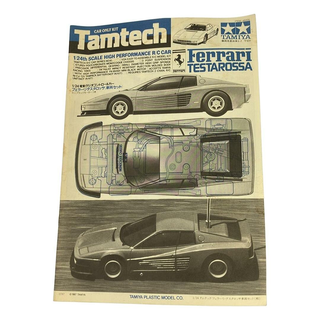 タミヤ。1/24タムテック、フェラーリ・テスタロッサ。 本物 タミヤ